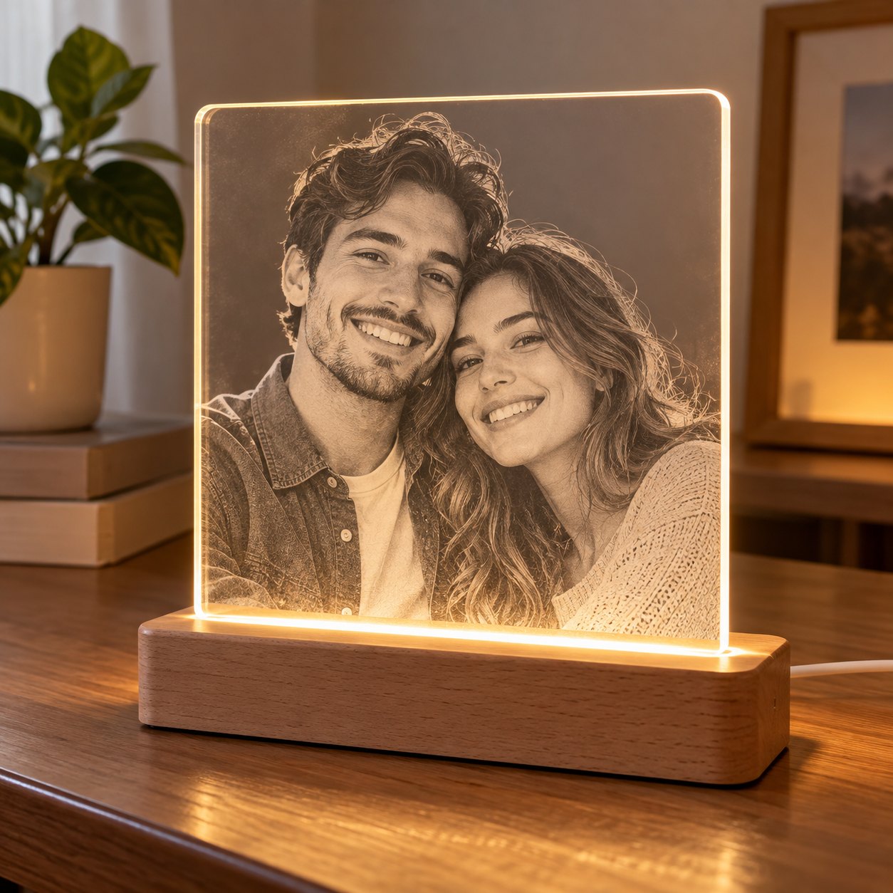 Acrylic Photo Lamps sample printed by PPS
