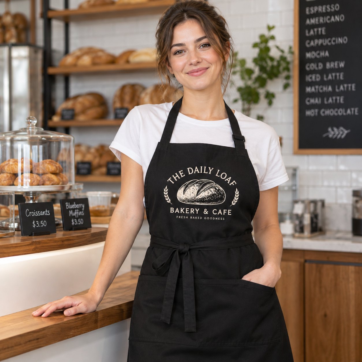 Custom Aprons sample printed by PPS