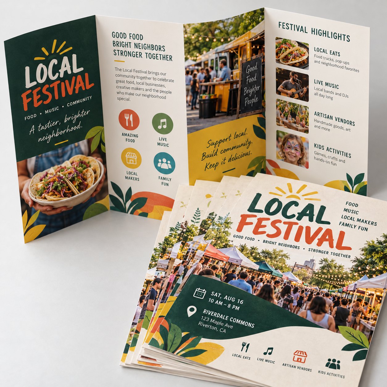 Flyers & Brochures sample printed by PPS