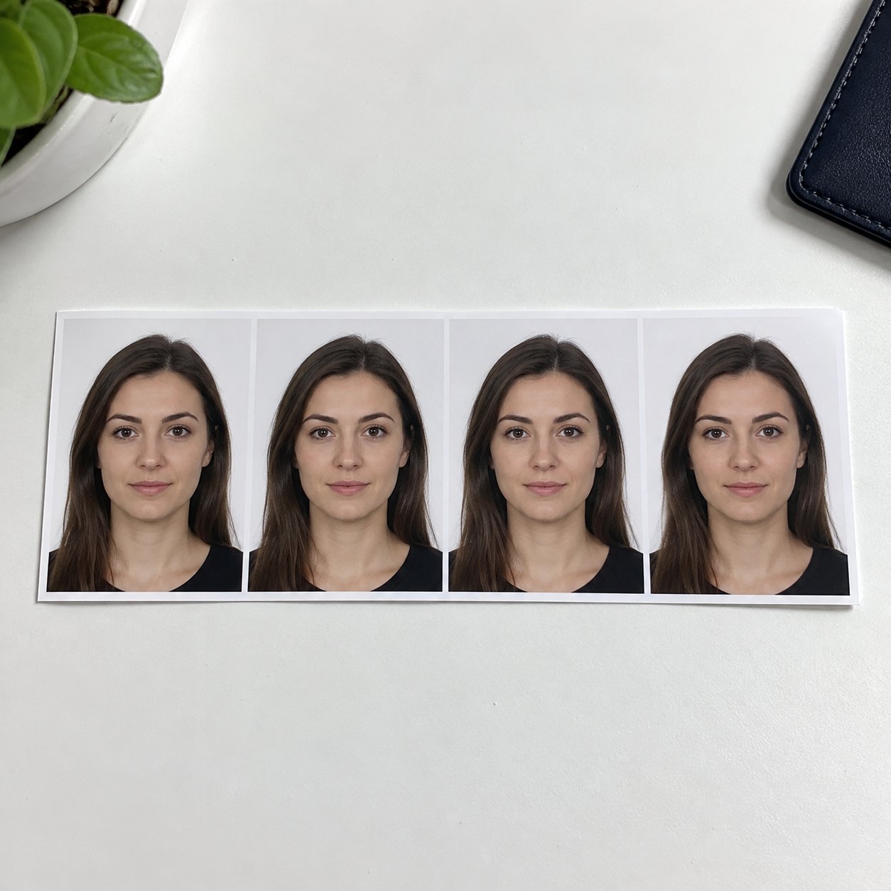 Passport & ID Photos sample printed by PPS